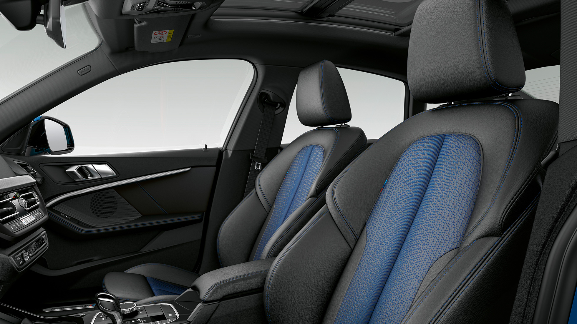 Asientos deportivos en Trigon Sensatec Schwarz nuevo BMW Serie 2 Gran Coupé Acabado M Sport Asientos deportivos en Trigon Sensatec Schwarz nuevo BMW Serie 2 Gran Coupé Acabado M Sport F44, interior