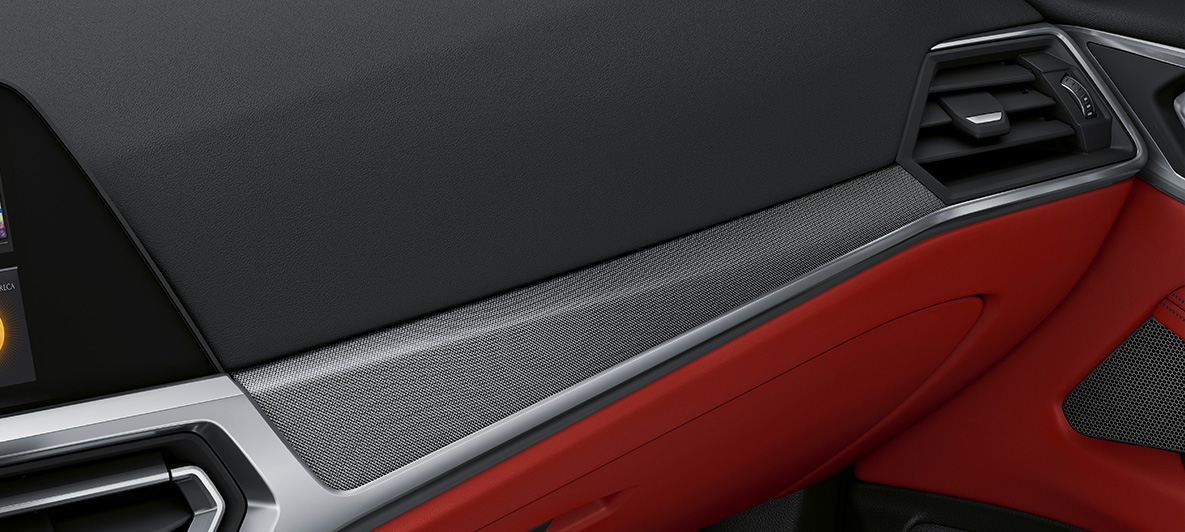 Molduras interiores Aluminium Tetragon BMW Serie 4 Coupé 2020 G22 Individual Interior Molduras interiores Aluminium Tetragon con molduras decorativas Perlglanz cromadas BMW Serie 4 Coupé Individual G22 2020 Interior