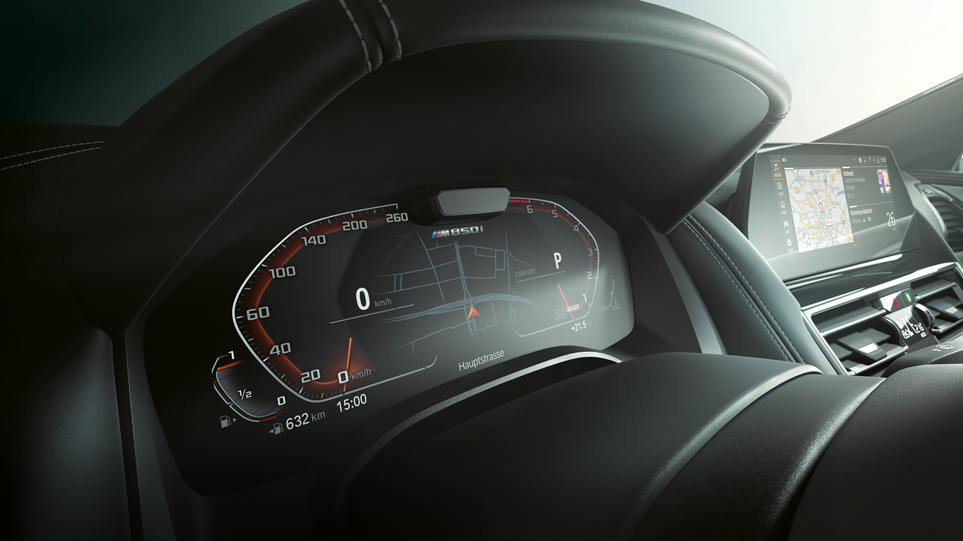 BMW M850i xDrive, conjunto de instrumentos, Driving Assistant Plus. BMW M850i xDrive, conjunto de instrumentos, Driving Assistant Plus.