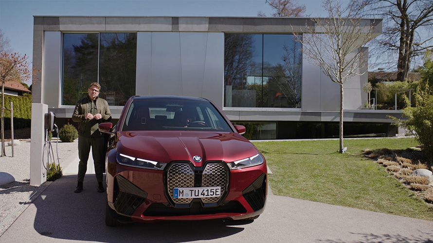 BMW iX i20 SUV eléctrico BMW Wallbox Vídeo BMW iX i20 2021 SUV eléctrico BMW Wallbox Vídeo