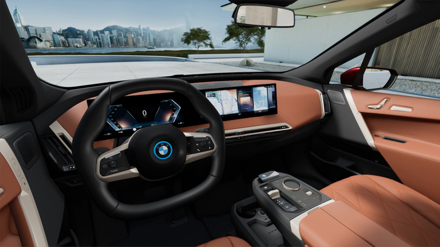 BMW iX i20 SUV eléctrico interior BMW iX i20 2021 SUV eléctrico interior