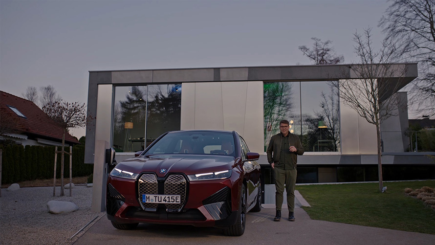 BMW iX i20 SUV eléctrico grandes momentos de entrada Vídeo BMW iX i20 2021 SUV eléctrico SUV grandes momentos de entrada Vídeo