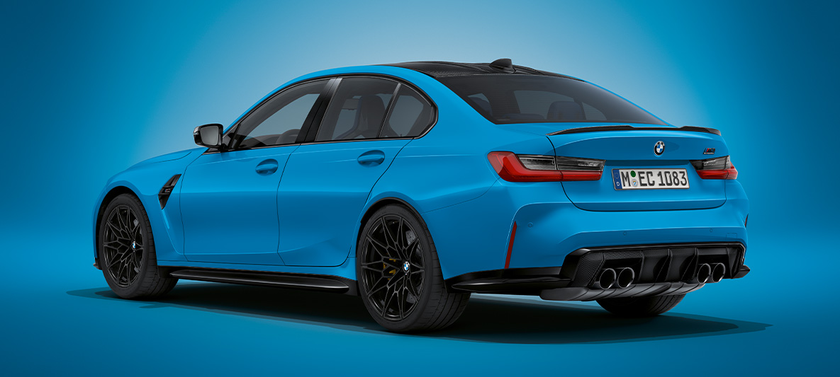 BMW Individual Aventurinrot metalizado BMW M3 Sedán G80 2020 BMW M3 Sedán BMW Individual Aventurinrot metalizado G80 2020 Vista de tres cuartos del frontal, parado