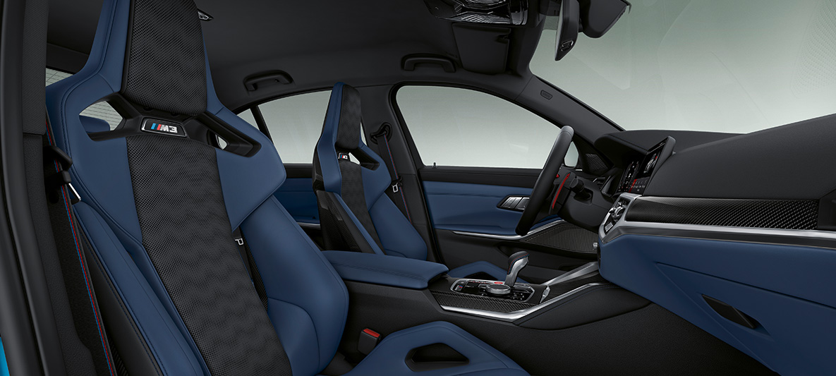 Equipamiento de cuero integral Merino BMW Individual Fionarot/Schwarz BMW M3 Sedán 2020 G80 Interior Equipamiento de cuero integral Merino BMW Individual Fionarot/Schwarz BMW M3 Sedán G80 2020 Interior Puesto de conducción