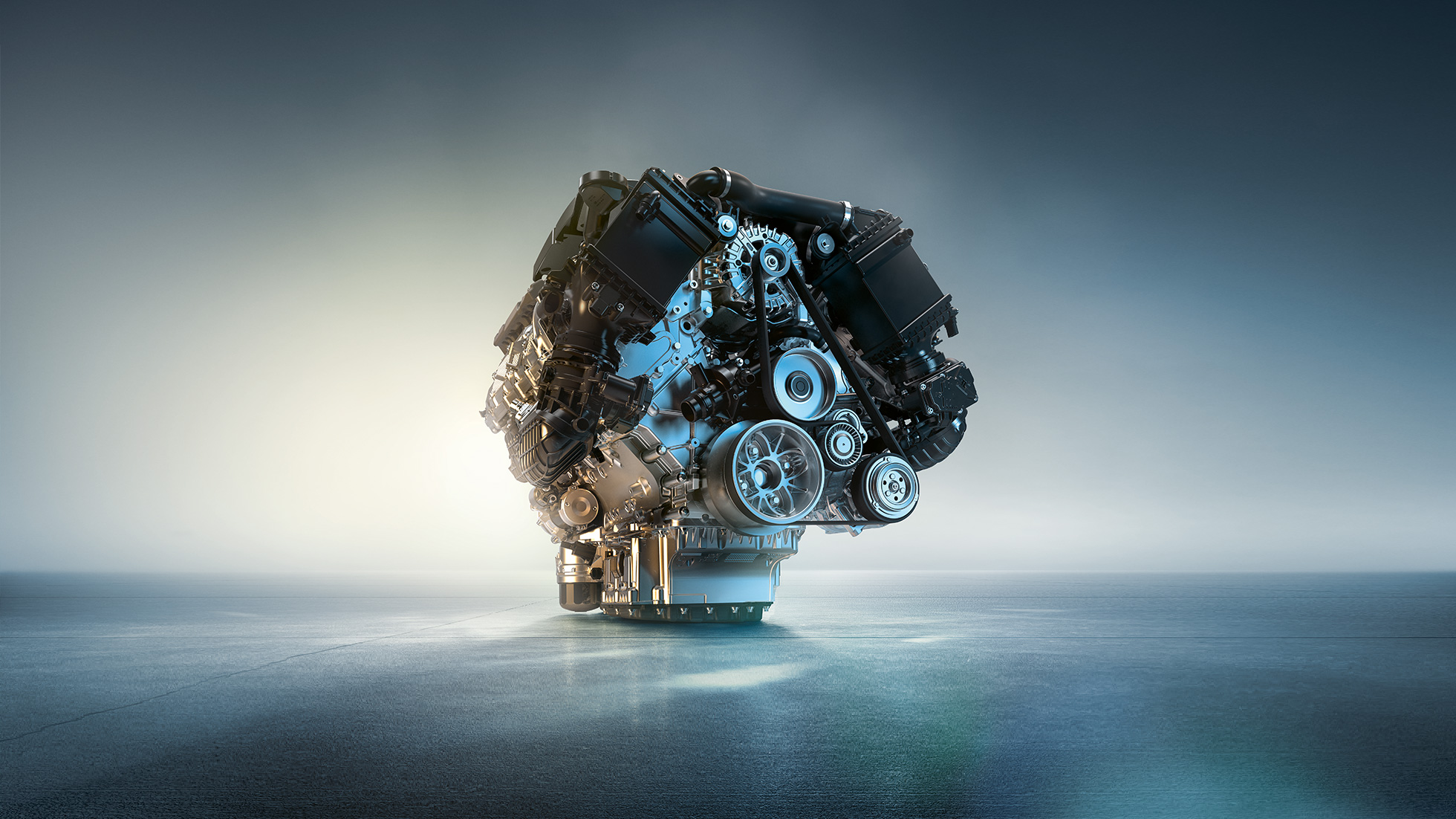 Motor de gasolina de 8 cilindros M TwinPower Turbo del BMW M850i xDrive Gran Coupé Motor de gasolina de 8 cilindros M TwinPower Turbo del BMW M850i xDrive Gran Coupé G16 2019