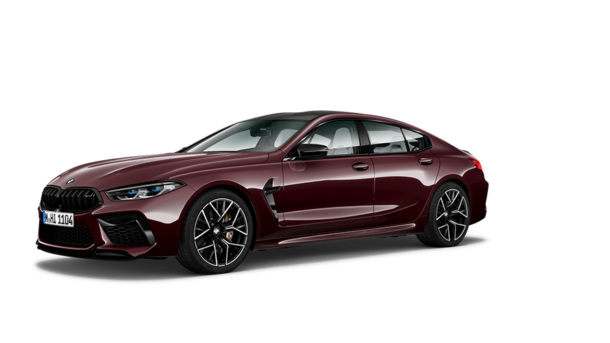 BMW Serie M BMW M8 Gran Coupé F93, vista de tres cuartos del lateral BMW Serie M BMW M8 Gran Coupé F93, vista de tres cuartos del lateral