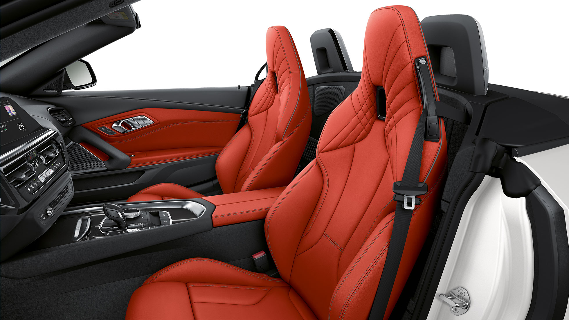 BMW Z4 Roadster Modelo Línea Deportiva Asientos delanteros del BMW Z4 Roadster Modelo Línea Deportiva