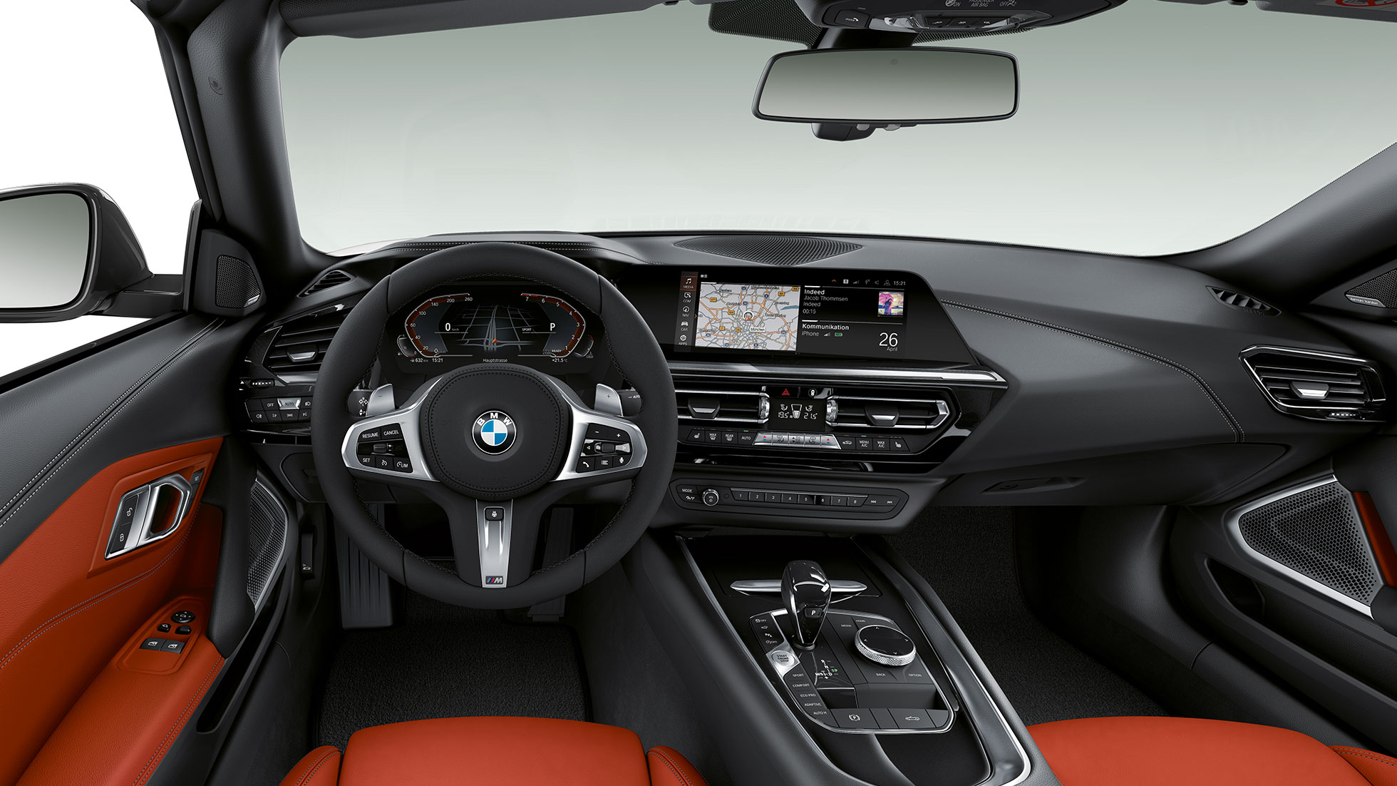 BMW Z4 Roadster Modelo Línea Deportiva BMW Z4 Roadster Modelo Línea Deportiva, volante y lugar del conductor