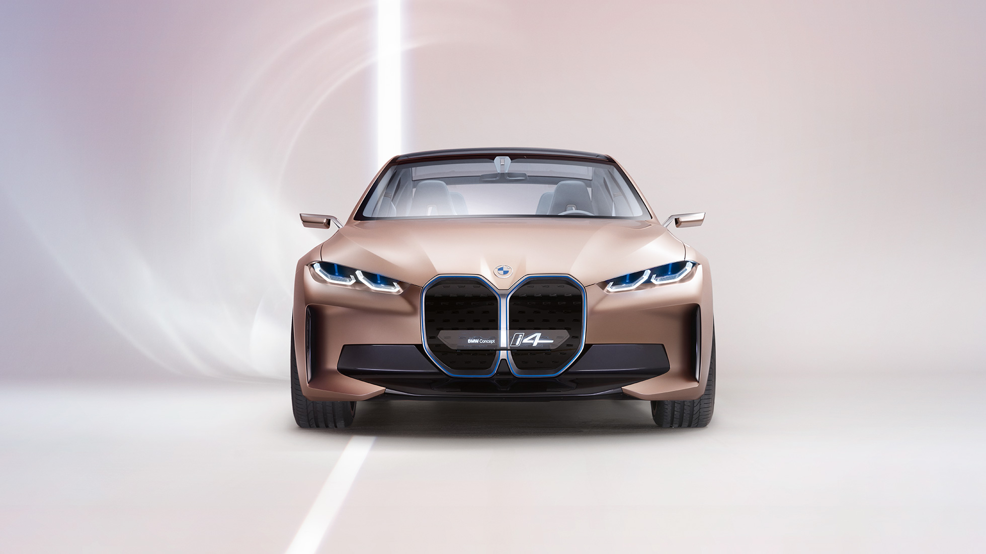 Exterior 1 BMW Concept i4 2020 G26 Exterior 1 BMW Concept i4 2020 G26, automóvil totalmente eléctrico, BMW Gran Coupé